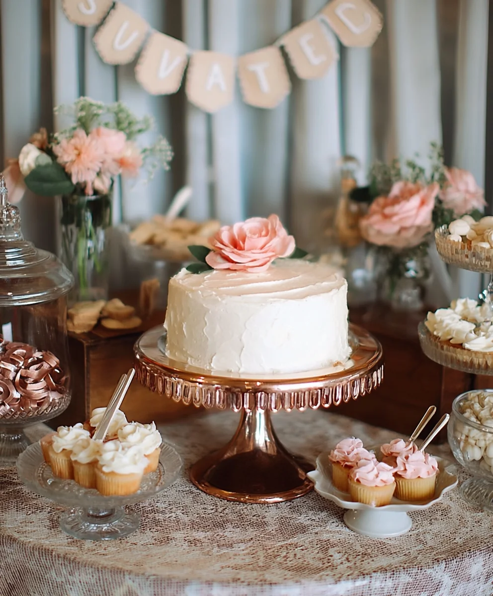 Vintage Wedding Dessert Table Ideas - Delicious Bites