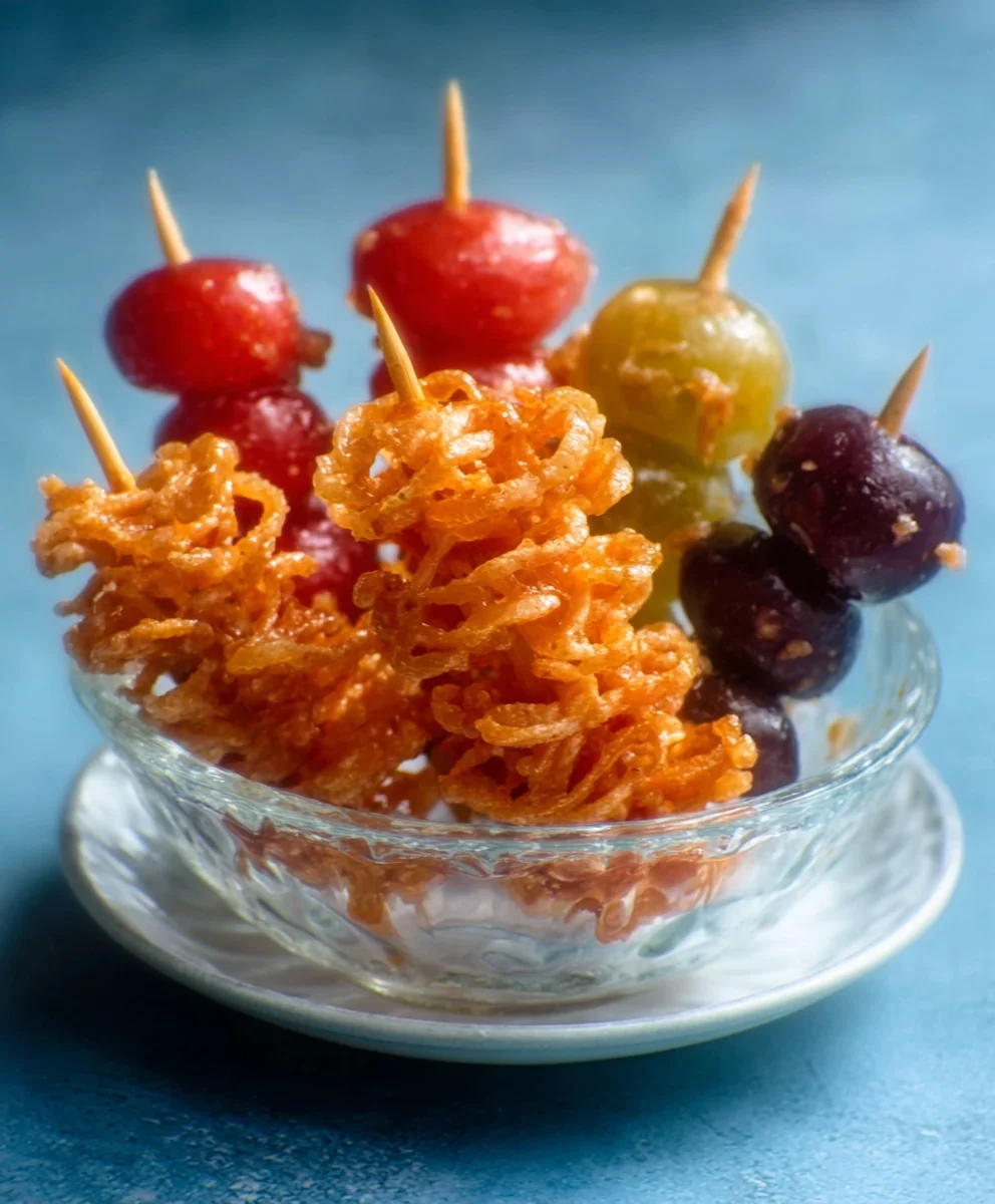 Easy Tanghulu Recipe - Crispy Candy Fruit Skewers