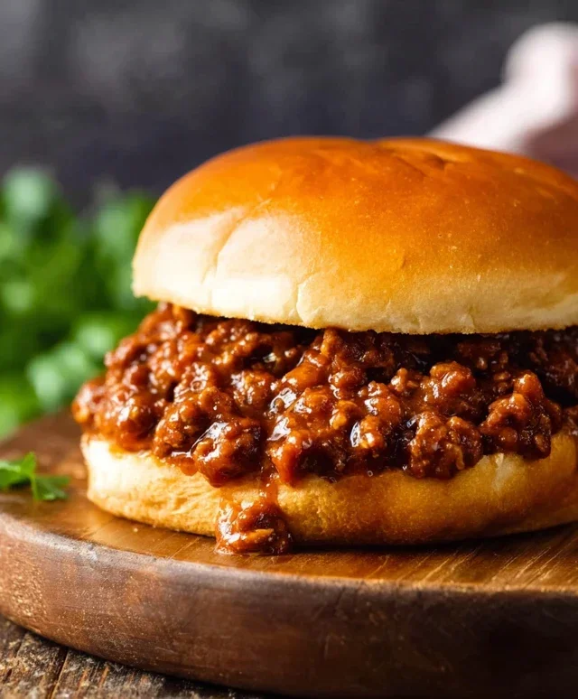 The Best Homemade Sloppy Joes