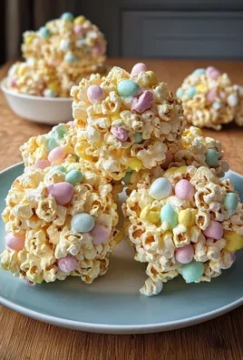 Easter Popcorn Balls
