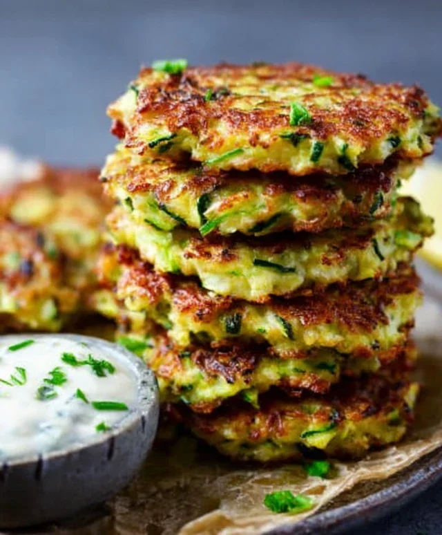 Crispy and Easy Zucchini Fritters Recipe