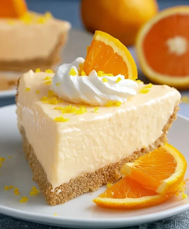 Orange Creamsicle Pie
