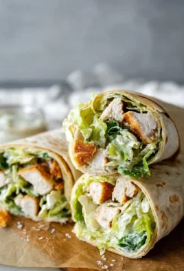 Chicken Caesar Wraps