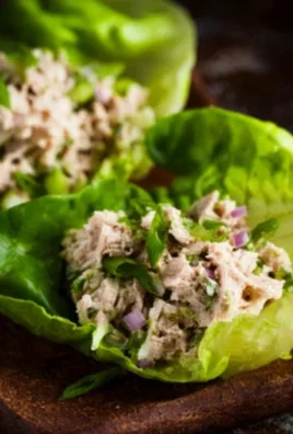 Tuna Lettuce Wraps