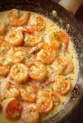 Creamy Garlic Shrimp (15 mins)