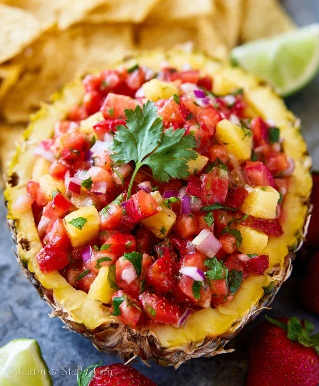 Strawberry Pineapple Salsa Recipe: A Fresh and Flavorful Treat