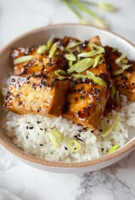 Honey Garlic Tofu
