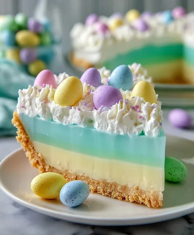 Easter Jello-O Pie