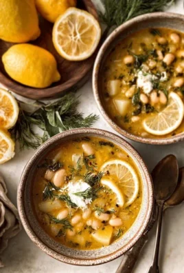 Lemon-Dill White Bean & Potato Soup