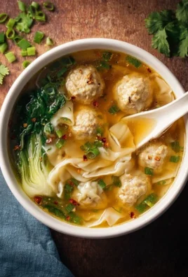 Naked Wonton Soup