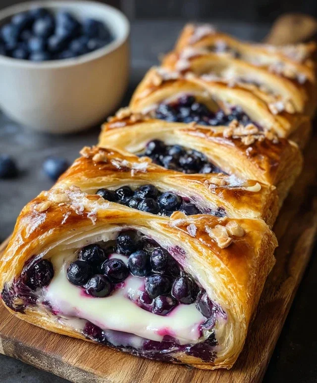 Blueberry Cheese Danish