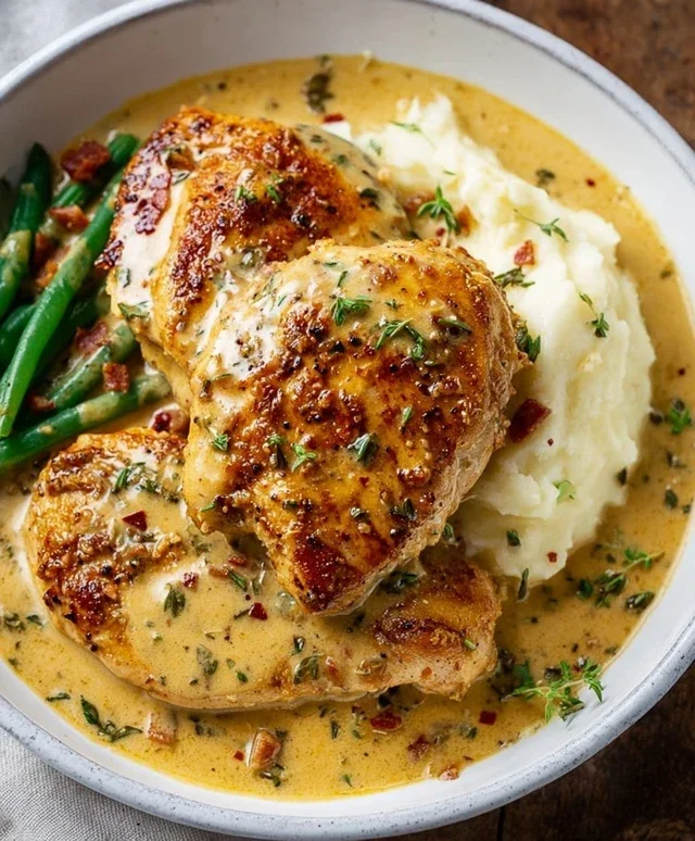 Creamy Garlic Chicken