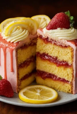 Strawberry Lemonade Cake