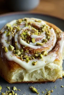 Small Batch Pistachio Cream Cinnamon Rolls
