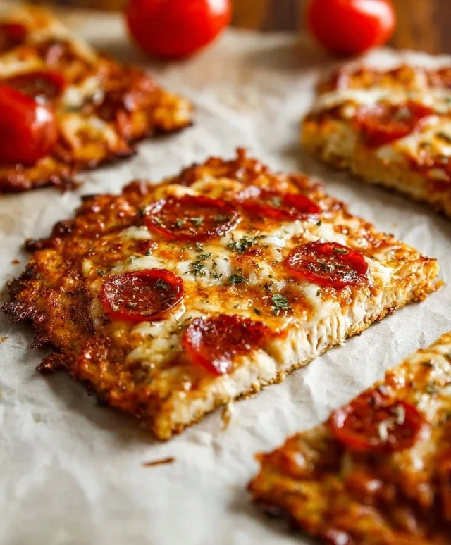 Chicken Crust Pizza (Easy Low Carb Recipe)