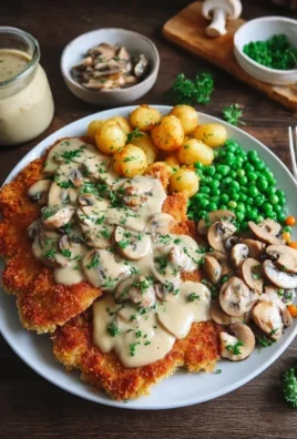 Rahmschnitzel Creamy Mushroom Schnitzel
