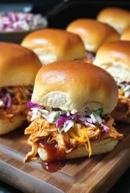 BBQ Chicken Sliders
