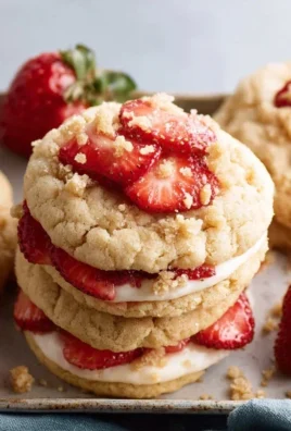 Strawberry Shortcake Cookies