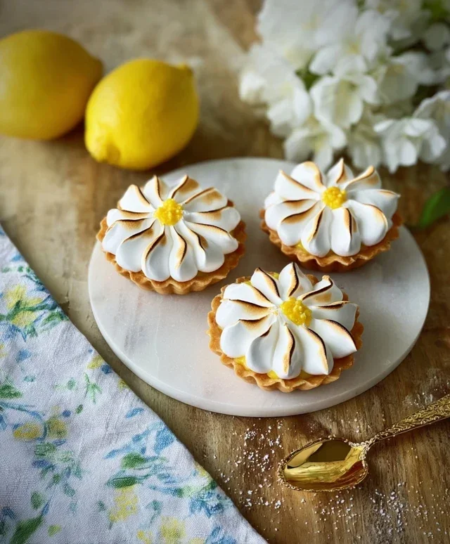 Daisy Lemon Meringue Pies