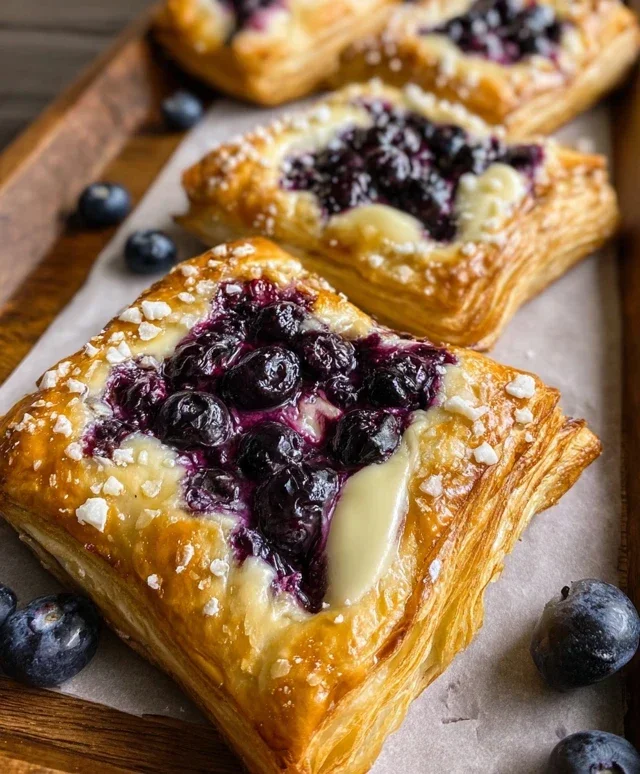 Blueberry Cheese Danish