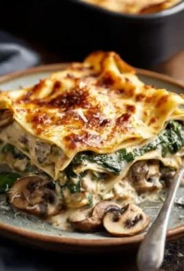 Mushroom And Spinach Lasagna Recipe