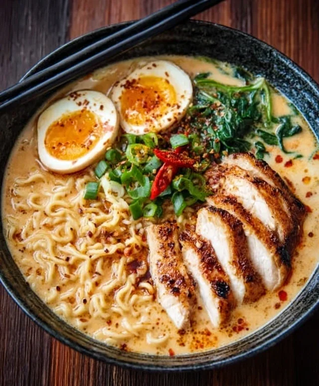Creamy Garlic Chicken Ramen: An Incredible Ultimate Recipe