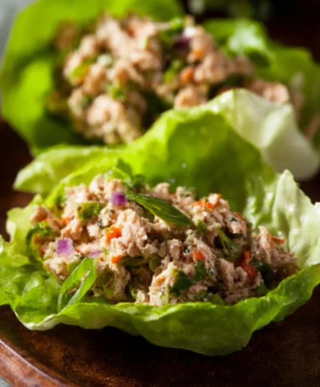 Tuna Lettuce Wraps