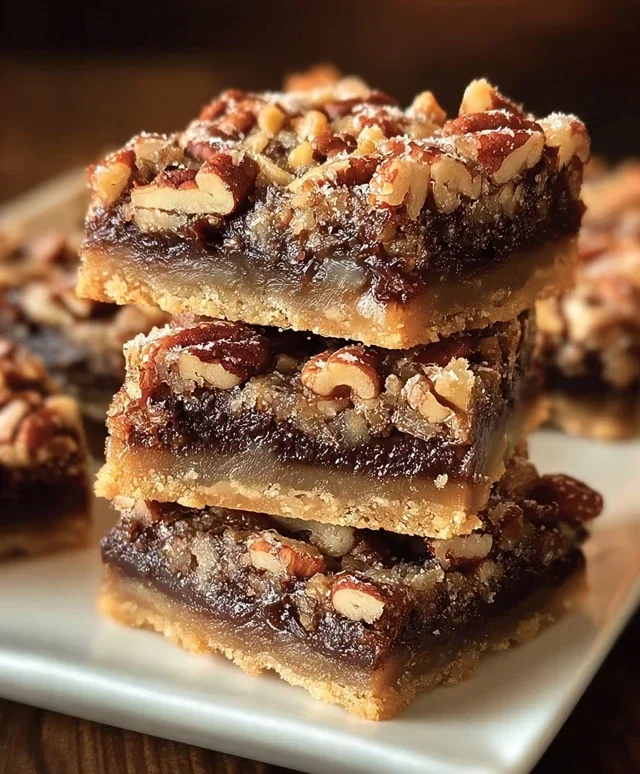 German Chocolate Pecan Pie Bars