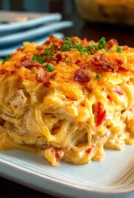 Spicy Southern Cheesy Chicken Spaghetti Casserole