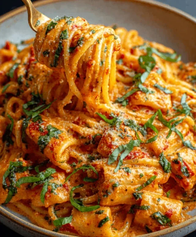Creamy Tomato Garlic Pasta
