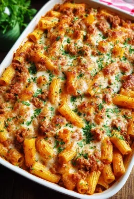 Baked Rigatoni with Sausage