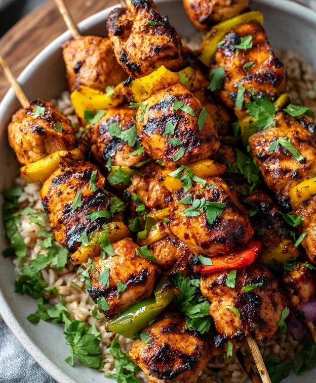 14 Chicken Skewer Recipes for Easy Dinners!