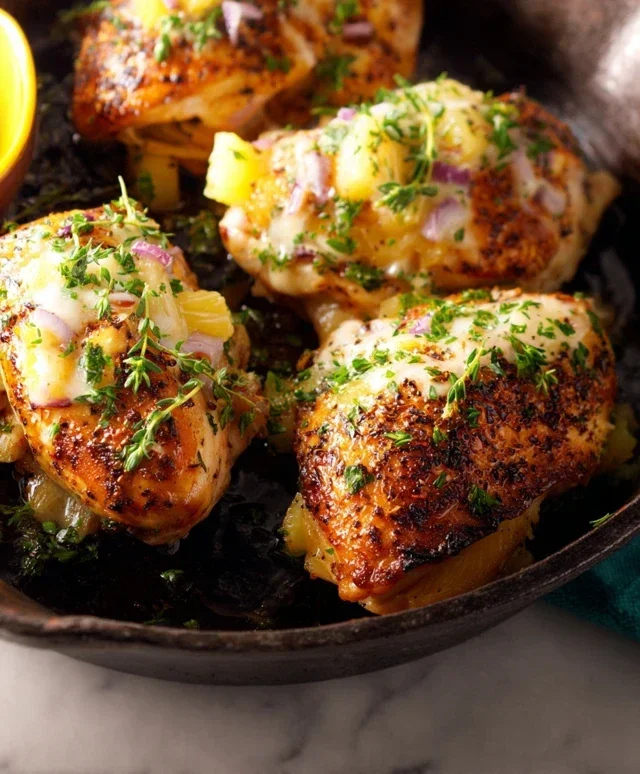 Pineapple Baked Chicken