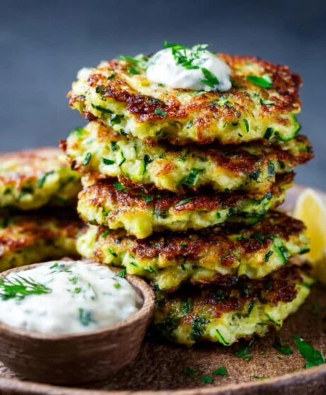 Crispy and Easy Zucchini Fritters Recipe