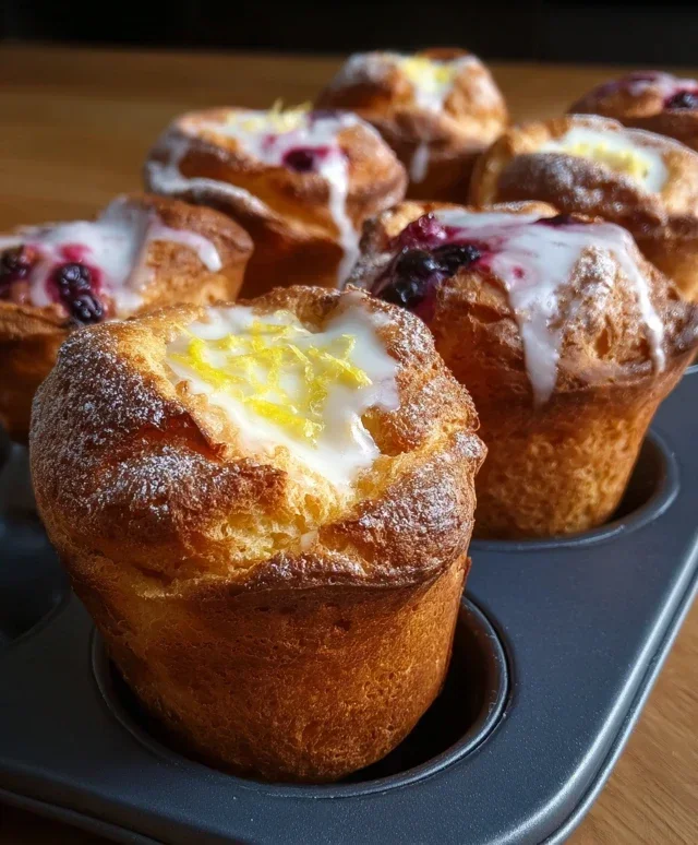 Sparkling Grape Juicecas Portuguese Popovers