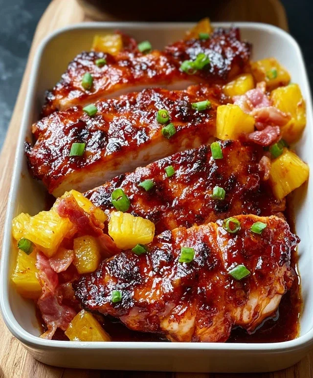 Beef Beef Bacon Pineapple BBQ Chicken