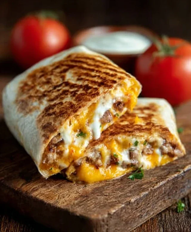 Grilled Cheese Burrito