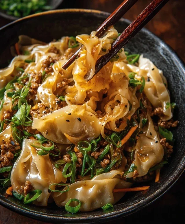Potsticker Noodle Bowl