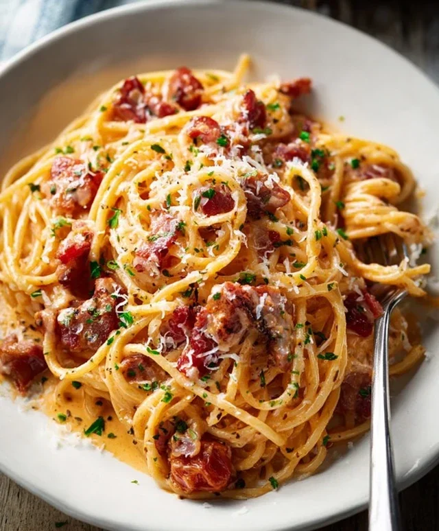 Beef Beef Bacon Pasta