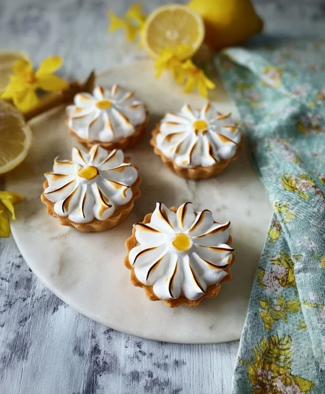 Daisy Lemon Meringue Pies