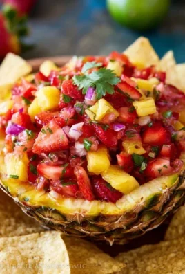 Strawberry Pineapple Salsa Recipe: A Fresh and Flavorful Treat