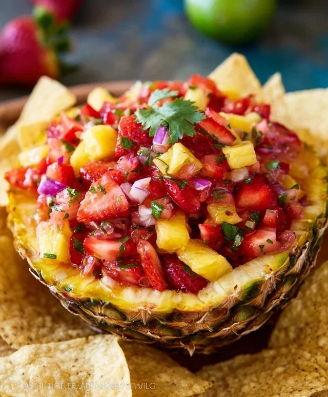 Strawberry Pineapple Salsa Recipe: A Fresh and Flavorful Treat