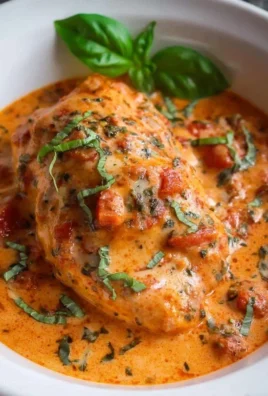 Slow Cooker Creamy Tomato Basil Chicken