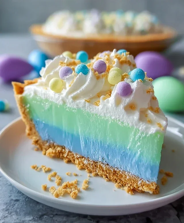 Easter Jello-O Pie