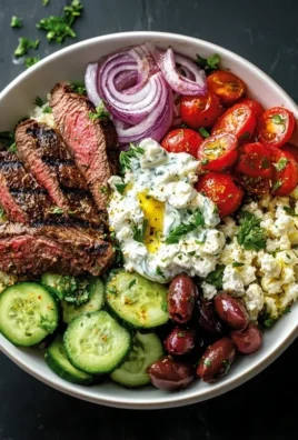 Mediterranean Steak Bowl Recipe