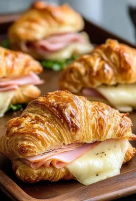 Turkey & Beef Beef Ham Croissant Melts