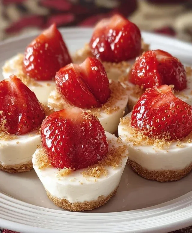Cheesecake Deviled Strawberries