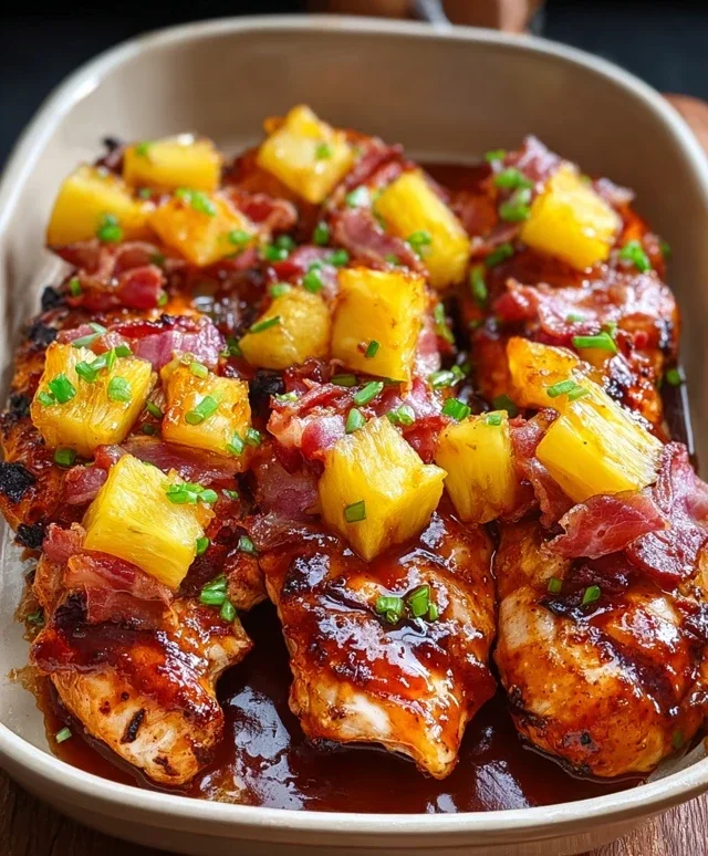 Beef Beef Bacon Pineapple BBQ Chicken