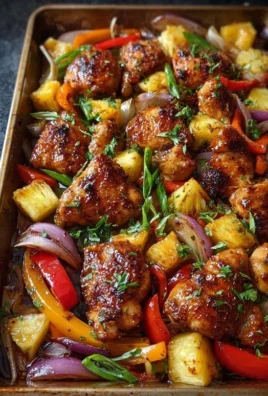Hawaiian Chicken Sheet Pan