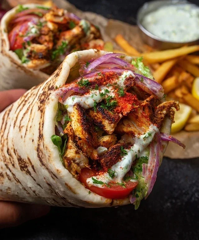 Chicken Shawarma Wrap